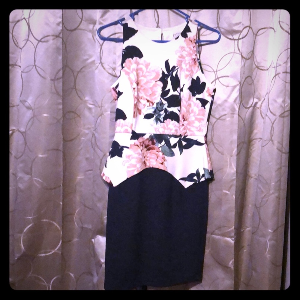 Floral/Navy